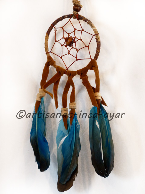 Petit capteur de rêve naturel - coloris au choix