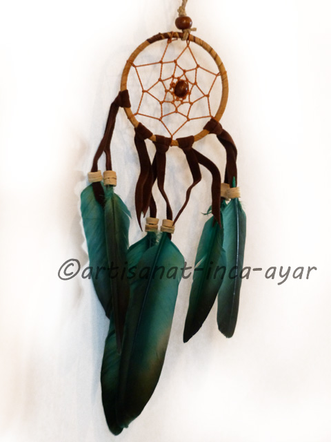 Petit capteur de rêve naturel - coloris au choix