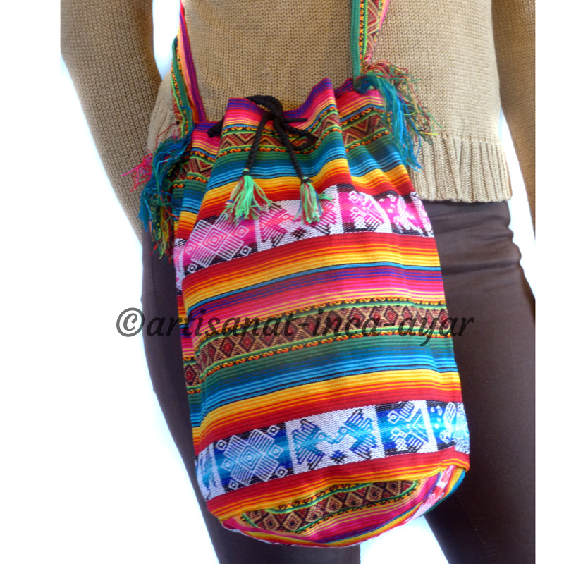 grand sac Colombia multicolore