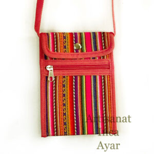 petit sac bandoulière rose saumon