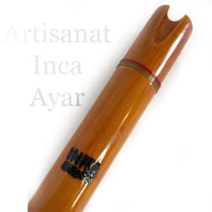 Quena professionnelle en bois Inka Perù