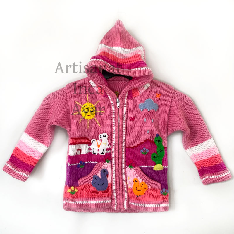 Pull gilet & cardigan enfant - MAX sable | CÉZARIE
