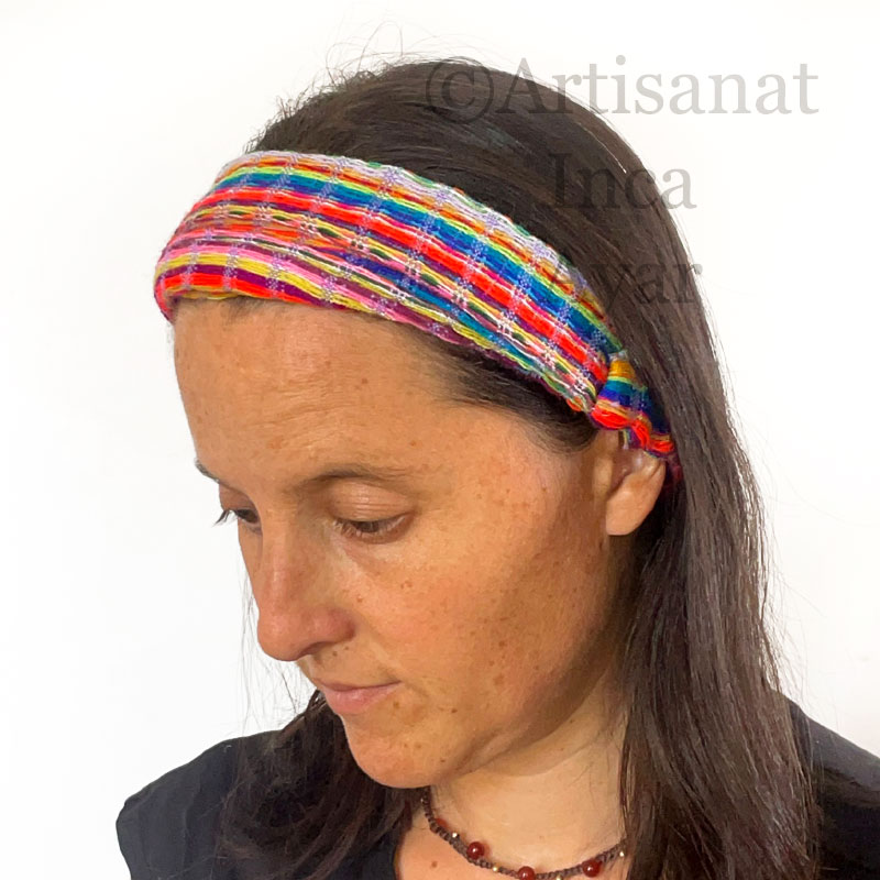 Bandeau extensible multicolore